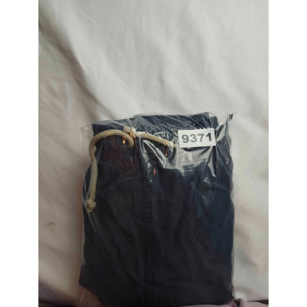 Brooks Brothers Swim Trunks Mens Large Navy Blue Mesh Lined Drawstring Beach